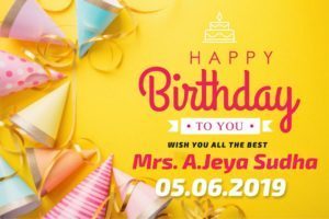 பிறந்தநாள் வாழ்த்துக்கள்..!