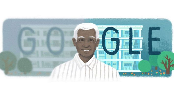 தமிழருக்கு டூடுள் வைத்து கௌரவித்த கூகுள்.