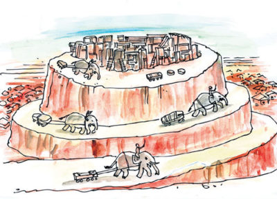 தஞ்சை பெரியகோவில் கட்டுமானம்