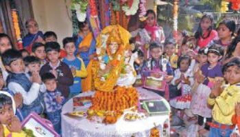 Navratri worship in the month of Purdasi