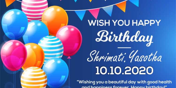 Happy Birthday-Shrimati.Yasotha Avl