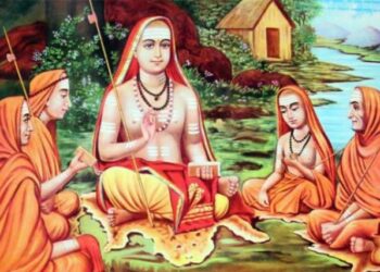 ஆதி சங்கரரின் கேள்வி, பதில்.