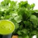 Drink coriander juice