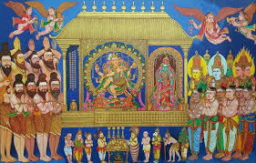 Mother Sivakamasundari with Arulmigu Ananda Nadarajaraja Murthy