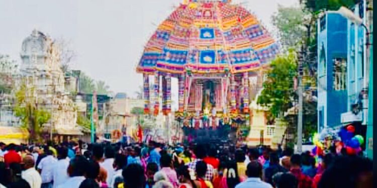 History of Thiruvarur Chariot today