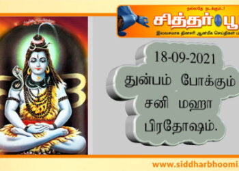 துன்பம் போக்கும் சனி மஹா பிரதோஷம்.