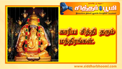காரிய சித்தி தரும் மந்திரங்கள்.