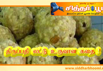 திருப்பதி லட்டு உருவான கதை !