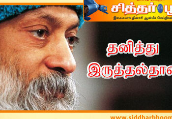 தனித்து இருத்தல்தான்