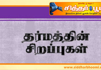 தர்மத்தின் பாதையை உணர வேண்டும்.