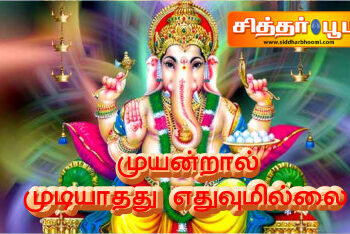 முயன்றால் முடியாதது எதுவுமில்லை