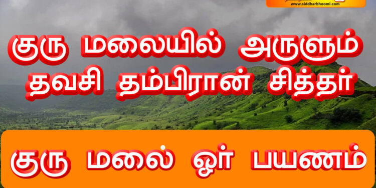 குரு மலையில் அருளும் தவசி தம்பிரான் சித்தர்