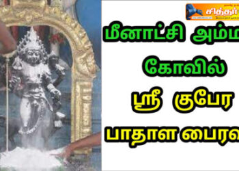 மதுரை மீனாட்சி அம்மன் கோவில் ஸ்ரீ பாதாள குபேர பைரவர்!