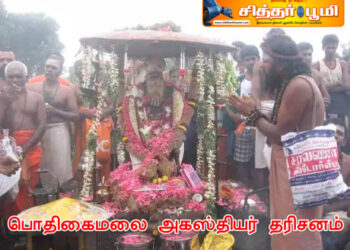 பொதிகைமலை அகஸ்தியர் தரிசனம்