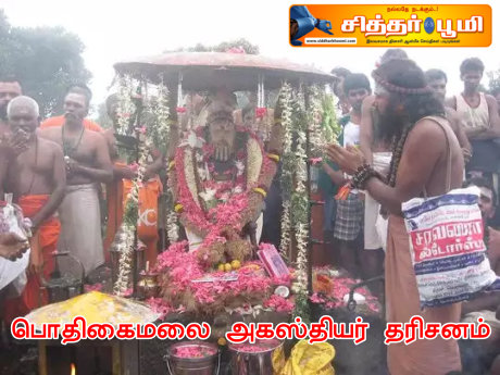 பொதிகைமலை அகஸ்தியர் தரிசனம்