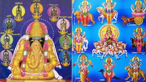 நவகிரக தோஷங்களை நீக்கும் நவகிரக கணபதி.