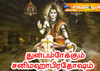 துன்பம்போக்கும் சனிமஹாபிரதோஷம்.