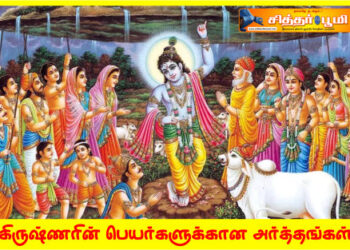 கிருஷ்ணரின் பெயர்களுக்கான அர்த்தங்கள்