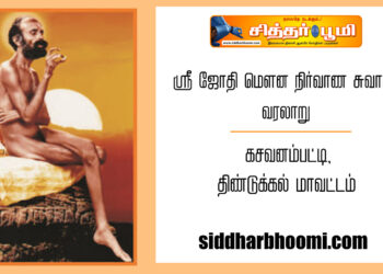 ஸ்ரீ ஜோதி மௌன நிர்வாண சுவாமி,வரலாறு