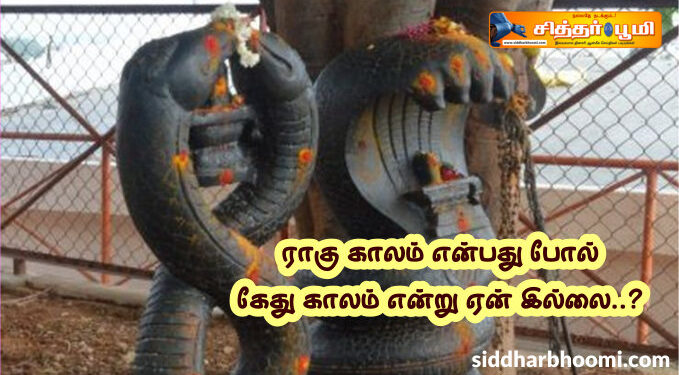 ராகு காலம் என்பது போல் கேது காலம் என்று ஏன் இல்லை..?