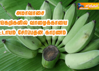 அமாவாசை காய்கறிகளில் வாழைக்காயை கட்டாயம் சேர்ப்பதன் காரணம்🌹