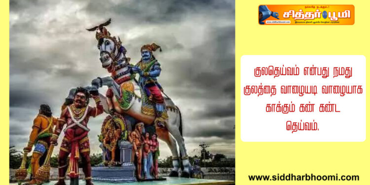 குலதெய்வம் என்பது நமது குலத்தை வாழையடி வாழையாக காக்கும் கண் கண்ட தெய்வம்.