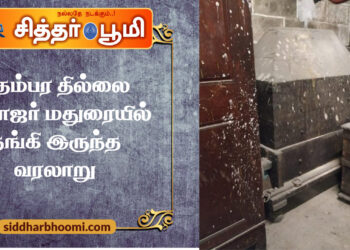 சிதம்பர தில்லை நடராஜர் மதுரையில் தங்கி இருந்த வரலாறு