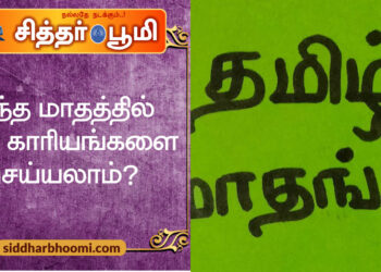 எந்த மாதத்தில் எந்த காரியங்களை செய்யலாம்?