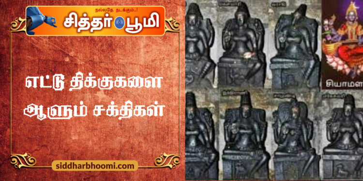 எட்டு திக்குகளை ஆளும் சக்திகள்