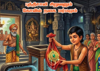 புத்திசாலி சிறுவனும் கோவில் மர்மமும்