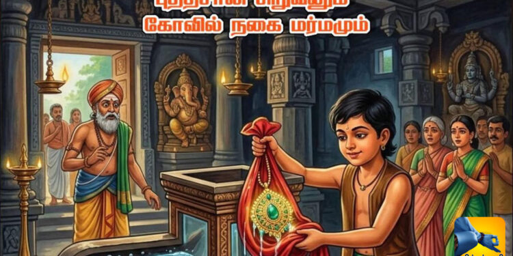 புத்திசாலி சிறுவனும் கோவில் மர்மமும்