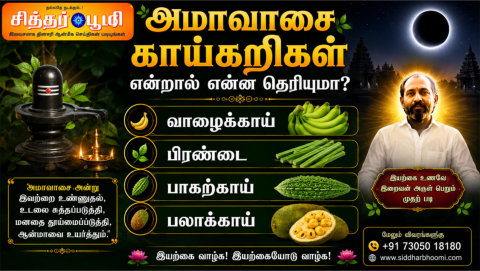 அமாவாசை காய்கறிகள் என்றால் என்ன தெரியுமா?