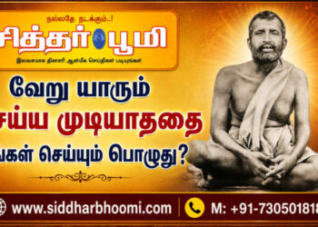 வேறு யாரும் செய்ய முடியாததை  நீங்கள் செய்யும் பொழுது?